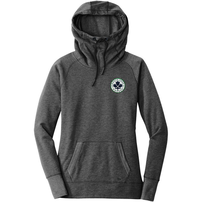 North Park Hockey New Era Ladies Tri-Blend Fleece Pullover Hoodie