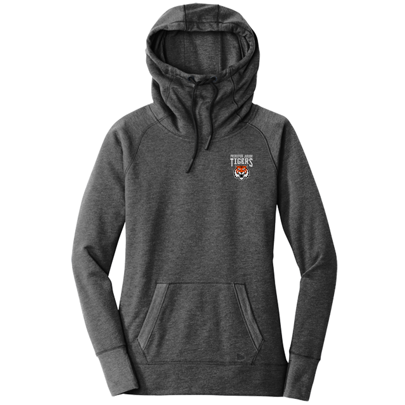 Princeton Jr. Tigers New Era Ladies Tri-Blend Fleece Pullover Hoodie