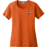 Orange County West Ladies PosiCharge Tri-Blend Wicking Scoop Neck Raglan Tee