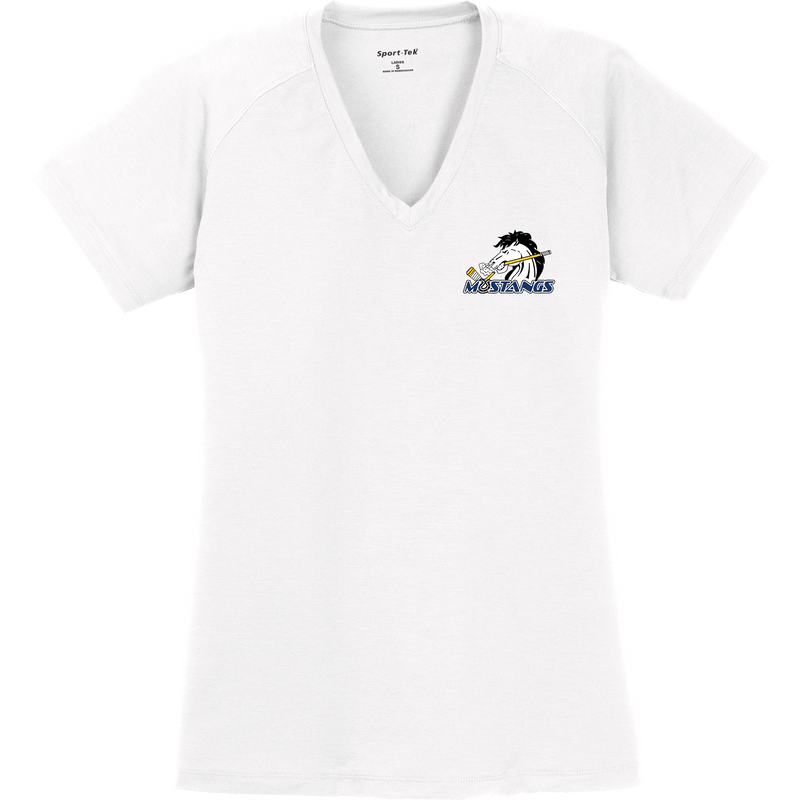 Mid-State Mustangs Ladies Ultimate Performance V-Neck