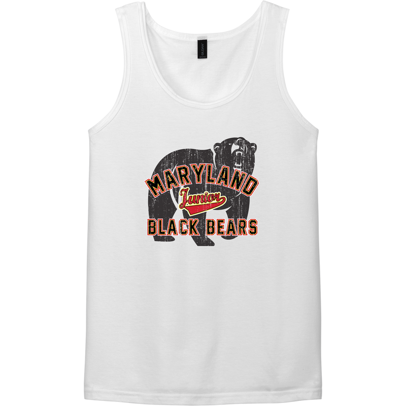 MD Jr. Black Bears Softstyle Tank Top