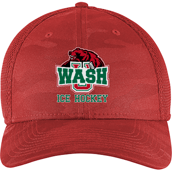 Wash U New Era Tonal Camo Stretch Tech Mesh Cap