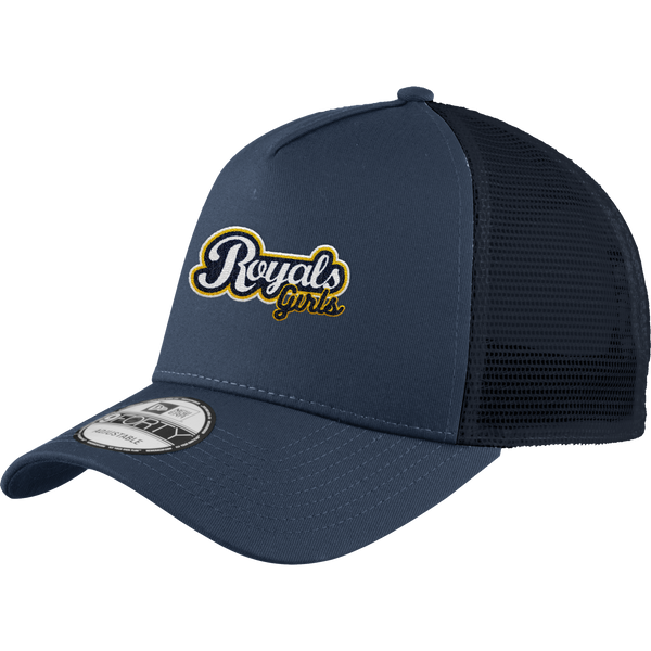 Royals Girls New Era Snapback Trucker Cap