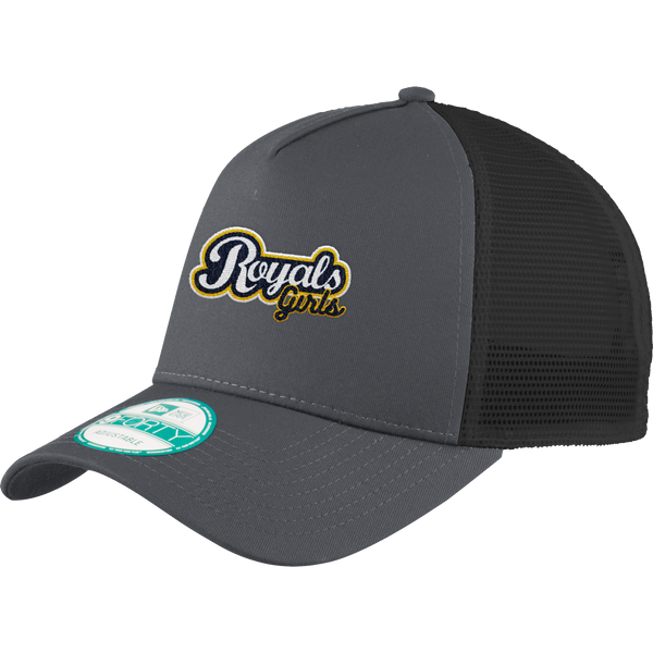 Royals Girls New Era Snapback Trucker Cap
