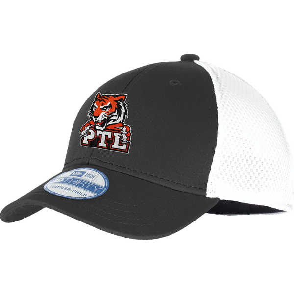 Princeton Tiger Lilies New Era Youth Stretch Mesh Cap