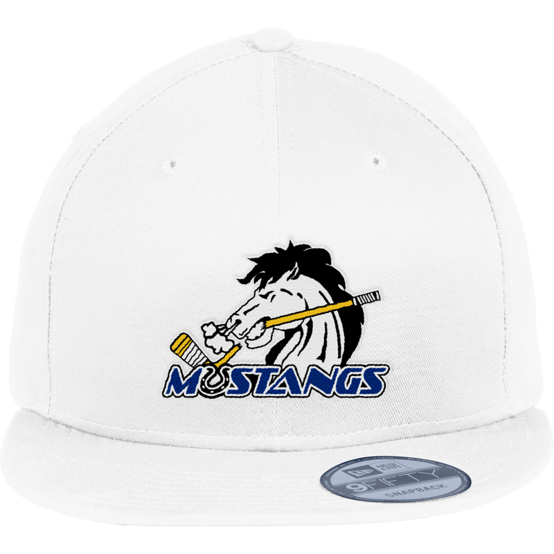 Mid-State Mustangs New Era Flat Bill Snapback Cap