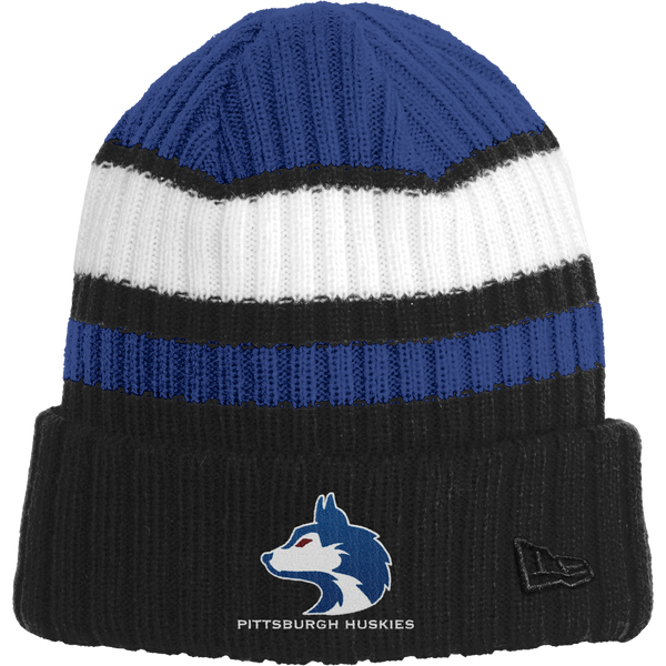 Pittsburgh Huskies New Era Ribbed Tailgate Beanie