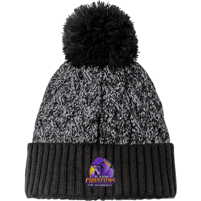 Jr. Phantoms New Era Marled Knit Pom Beanie