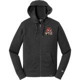 Princeton Tiger Lilies New Era French Terry Full-Zip Hoodie