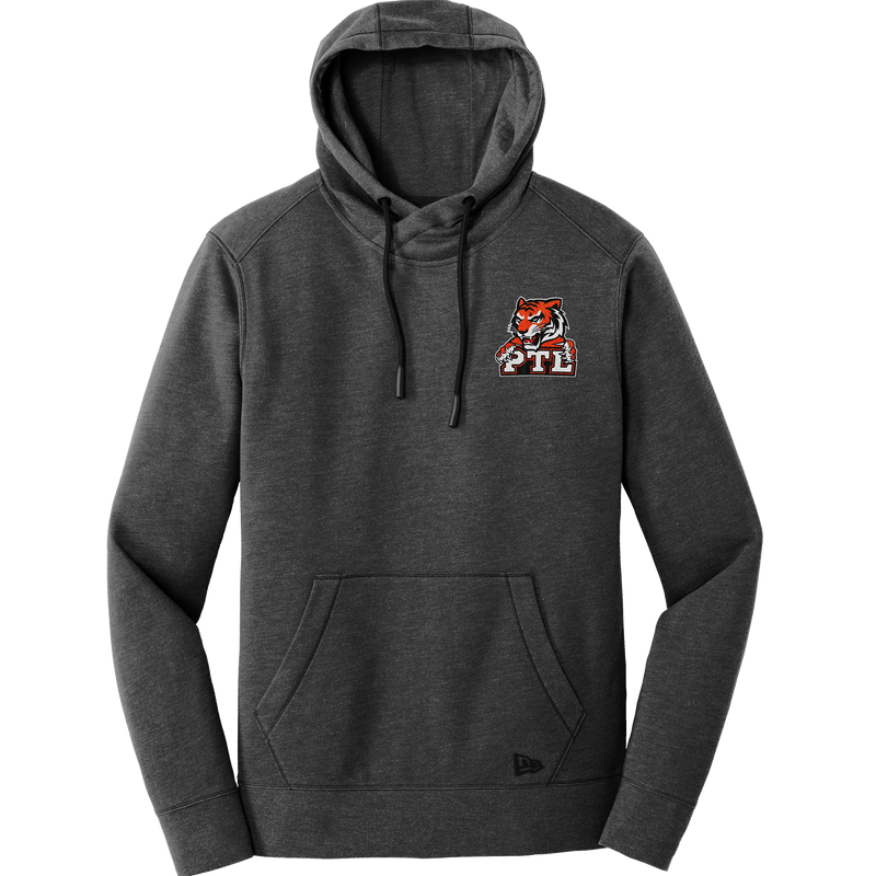 Princeton Tiger Lilies New Era Tri-Blend Fleece Pullover Hoodie