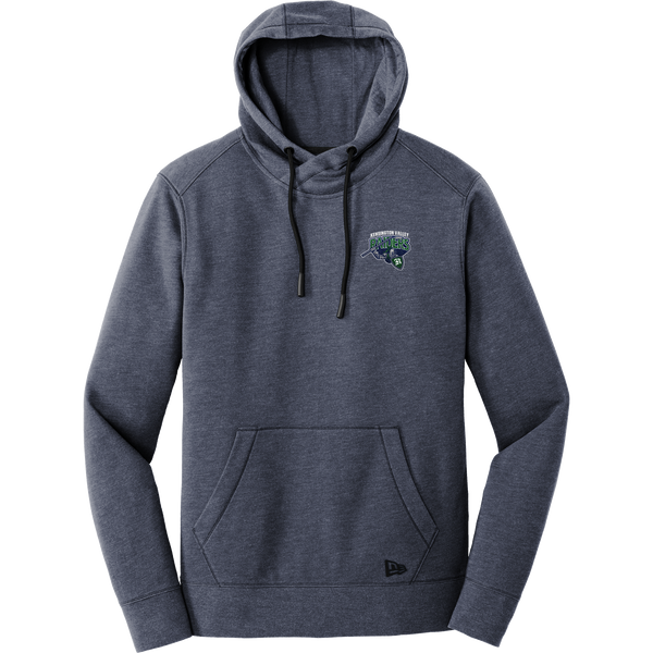 Kensington Valley Raiders New Era Tri-Blend Fleece Pullover Hoodie
