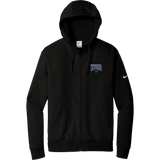 Kensington Valley Ravens Nike Club Fleece Sleeve Swoosh Full-Zip Hoodie