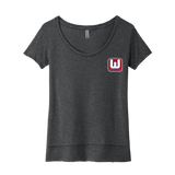 CT Whalers Tier 1 Womens Festival Scoop Neck Tee