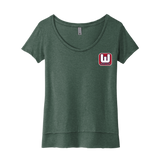 CT Whalers Tier 1 Womens Festival Scoop Neck Tee