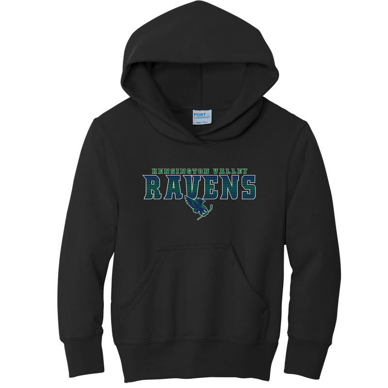 Kensington Valley Ravens Youth Core Fleece Pullover Hooded Sweatshirt