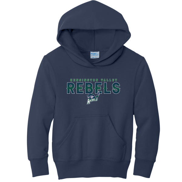 Kensington Valley Rebels Youth Core Fleece Pullover Hooded Sweatshirt