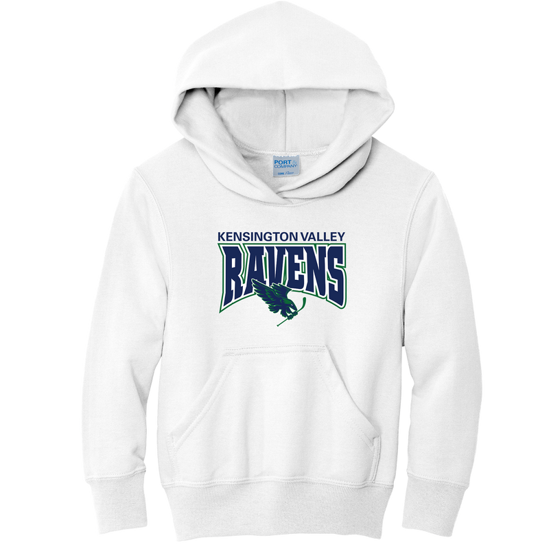 Kensington Valley Ravens Youth Core Fleece Pullover Hooded Sweatshirt