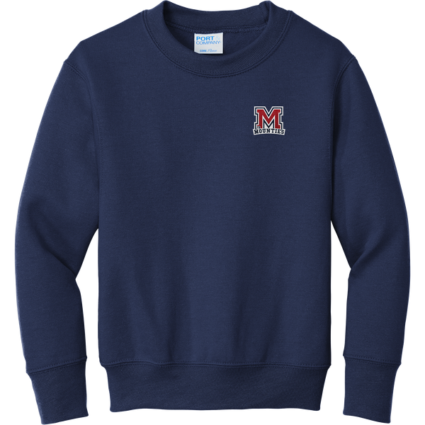 Jr. Mounties Youth Core Fleece Crewneck Sweatshirt