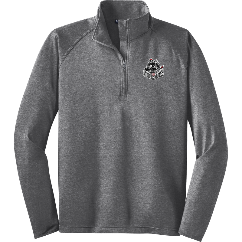 Grundy Senators Sport-Wick Stretch 1/4-Zip Pullover