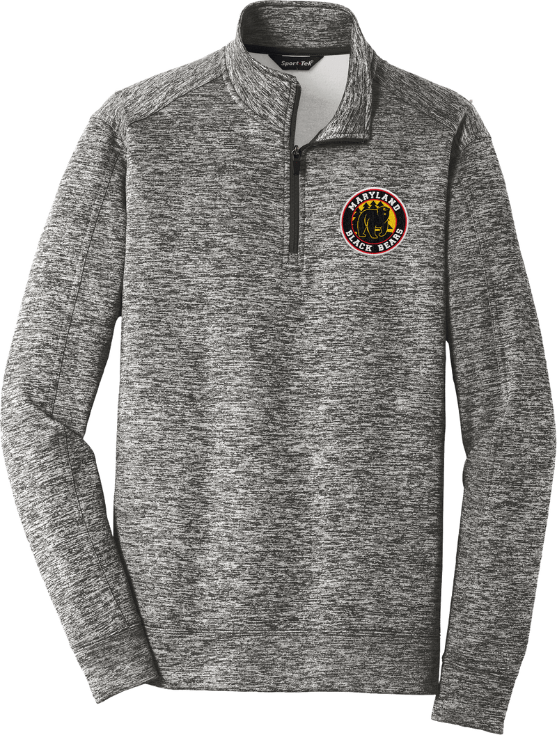 Maryland Black Bears PosiCharge Electric Heather Fleece 1/4-Zip Pullover