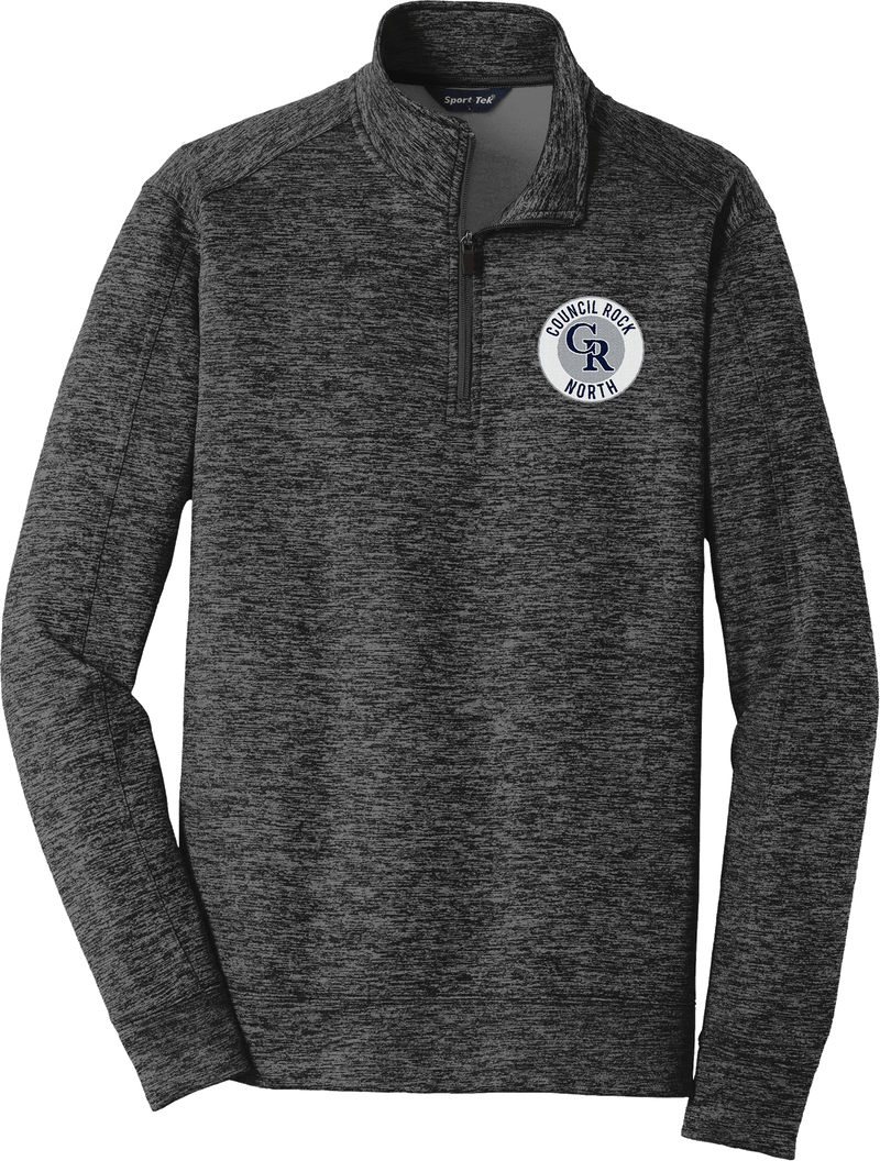 Council Rock North PosiCharge Electric Heather Fleece 1/4-Zip Pullover