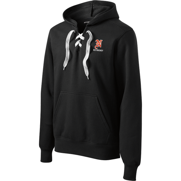 Midd North Hockey Lace Up Pullover Hooded Sweatshirt
