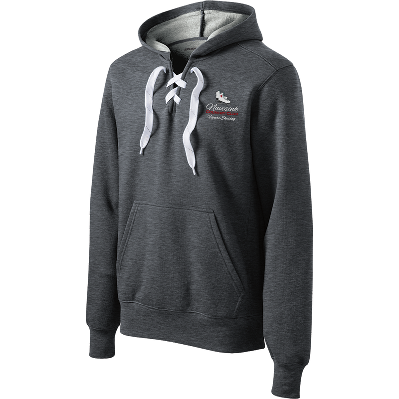 Navesink Figure Skating Lace Up Pullover Hooded Sweatshirt