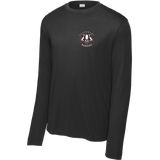 Scary Badgers Youth Long Sleeve PosiCharge Competitor Tee