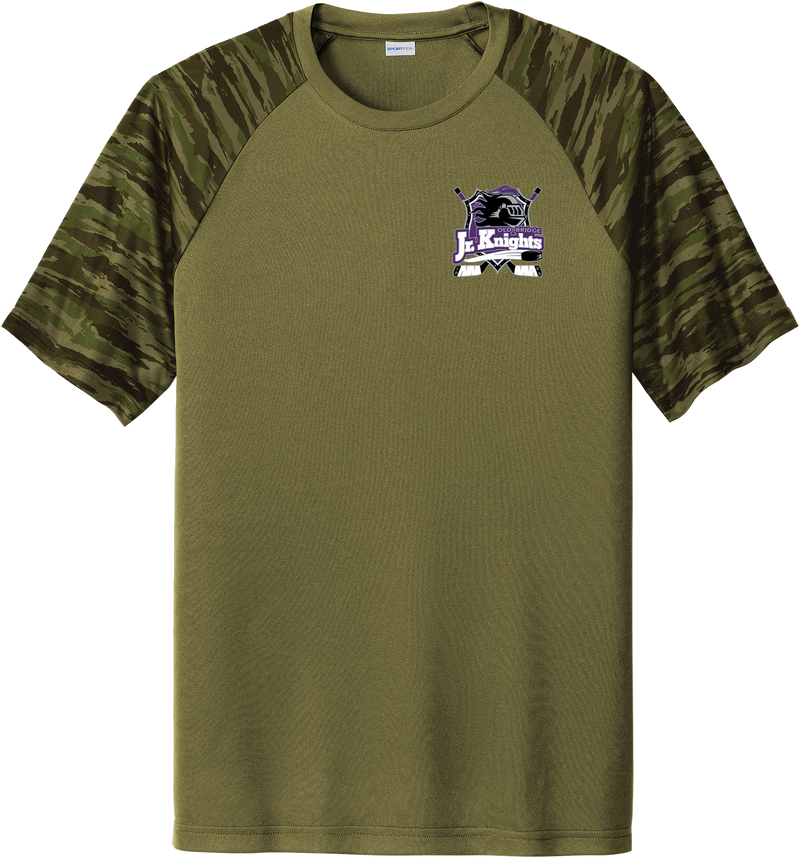 Old Bridge Jr. Knights Drift Camo Colorblock Tee