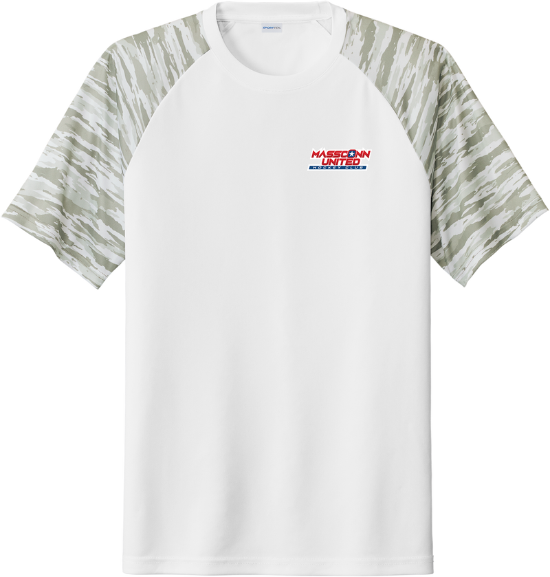 Mass Conn United Drift Camo Colorblock Tee