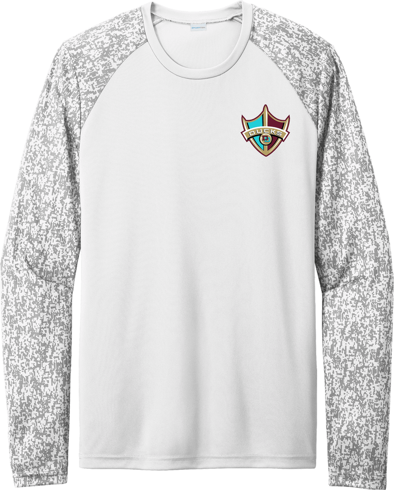 Delaware Ducks Long Sleeve Digi Camo Tee