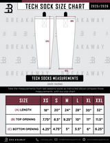 Philadelphia Blazers Sublimated Tech Socks