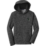 Wilmington Nighthawks Youth PosiCharge Electric Heather Fleece Hooded Pullover