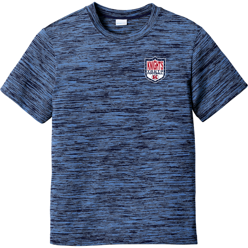 Knights Youth Football Youth PosiCharge Electric Heather Tee