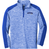 Ironbound Youth PosiCharge  Electric Heather Colorblock 1/4-Zip Pullover