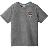 Princeton Jr. Tigers Youth PosiCharge Tri-Blend Wicking Raglan Tee