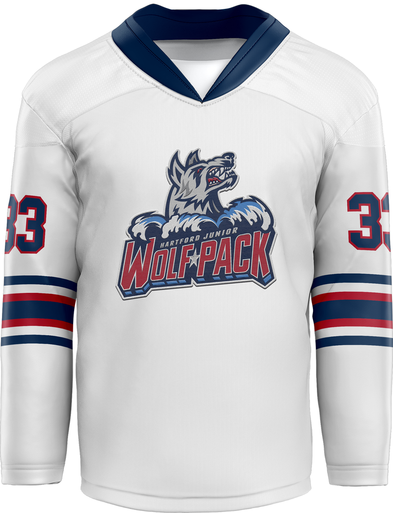 Hartford Jr. Wolfpack Split Season Youth Player Hybrid Jersey