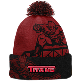 NJ Titans Custom Knit Hat